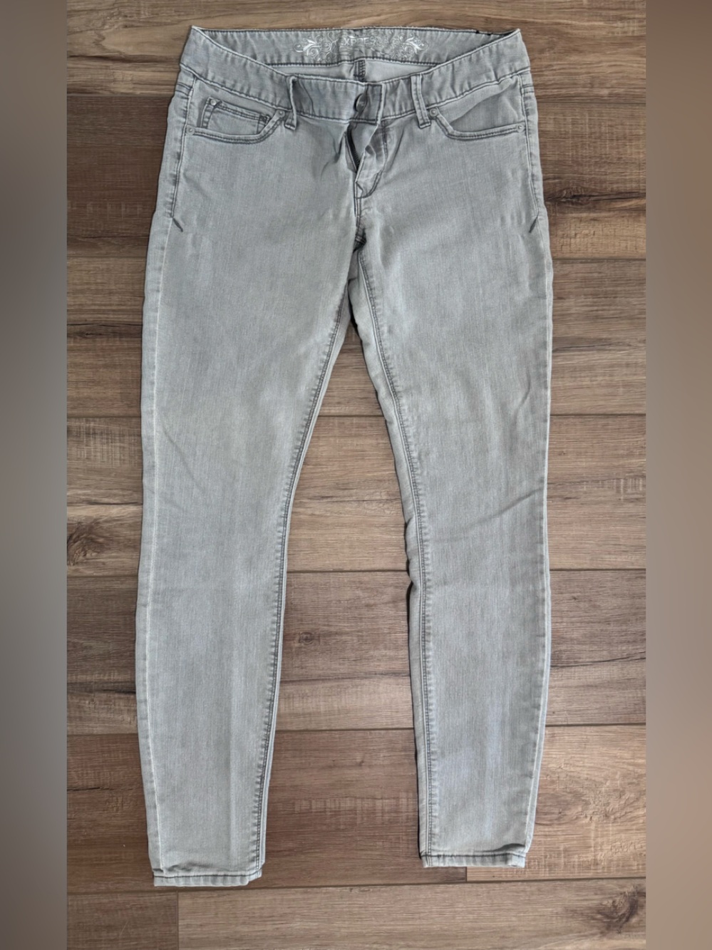 Express Light Gray Women's Jeggings